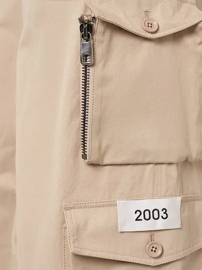 Side Bag Overalls Casual Trousers