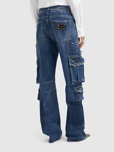 The Logo Imitates Old Jeans