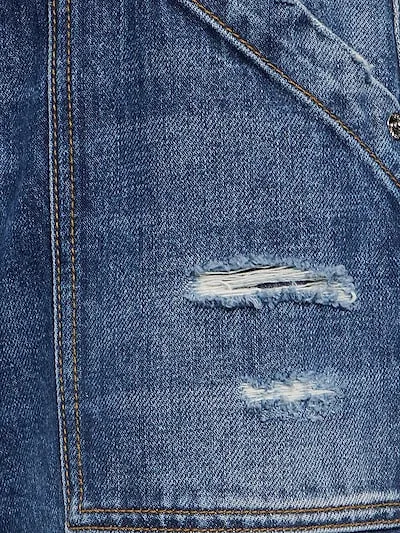 The Logo Imitates Old Jeans