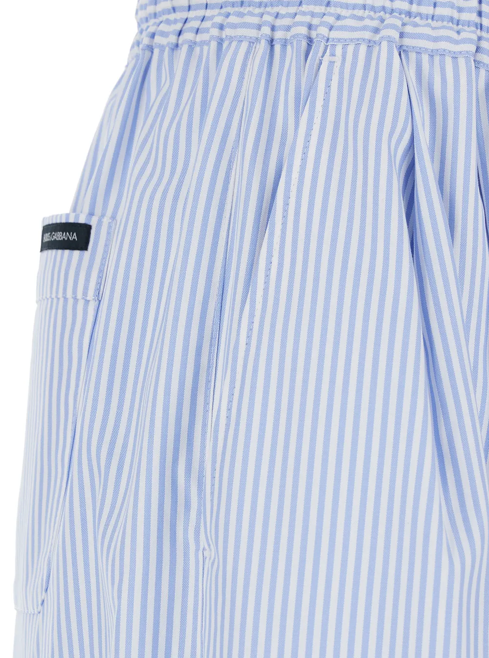 Dolce & Gabbana Striped Wide-Leg Pants