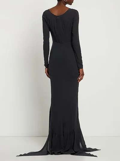 Tight-Fitting Long Dress