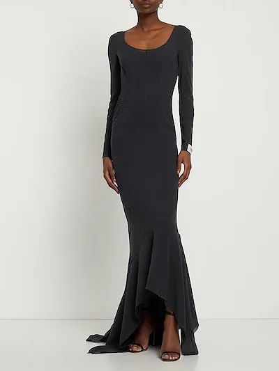 Tight-Fitting Long Dress