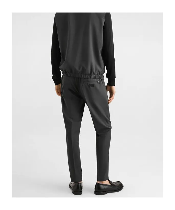 Dolce & Gabbana Topstitched Drawstring Pants