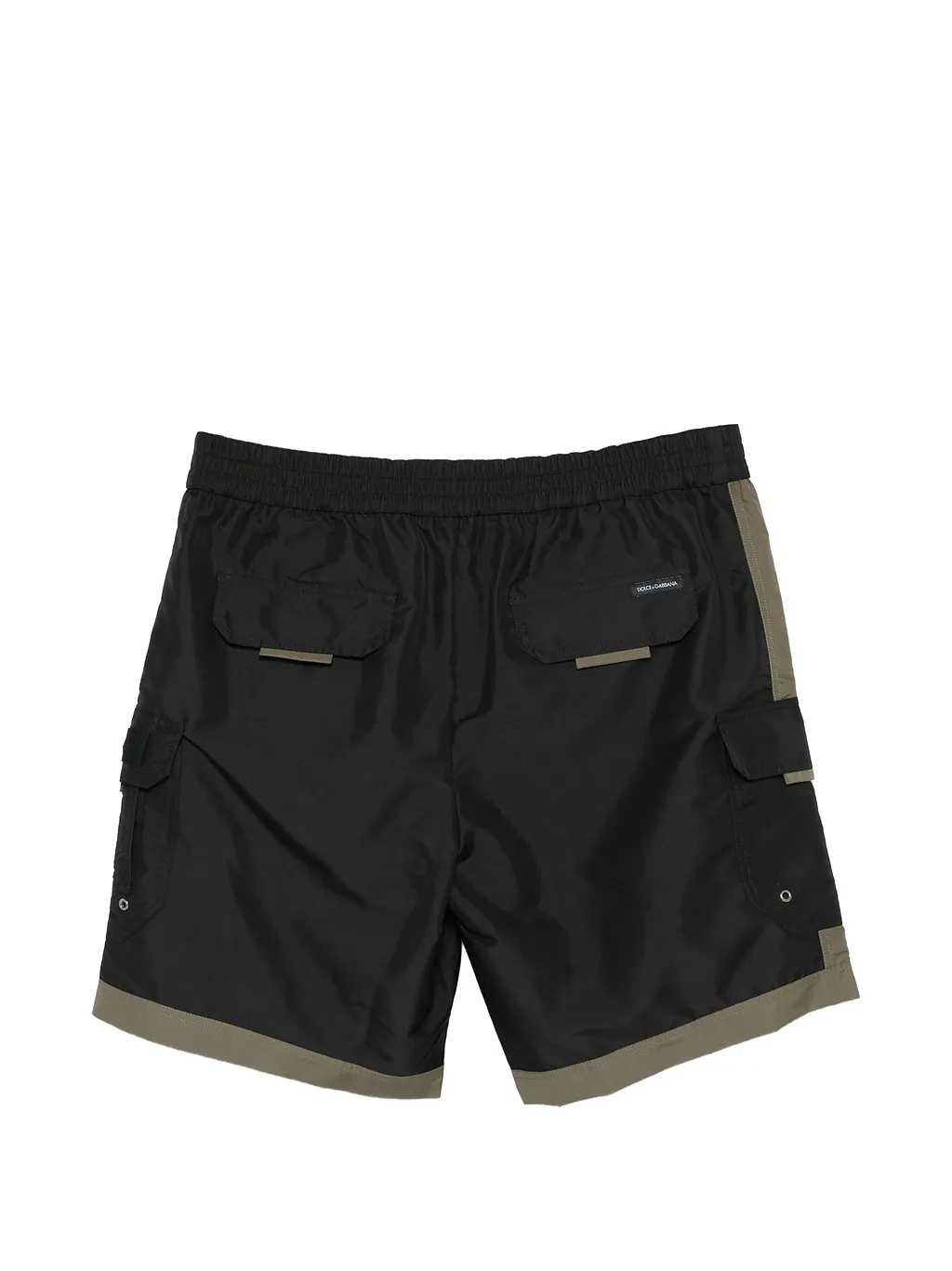 Zip-Fastening Logo-Detail Swim Shorts