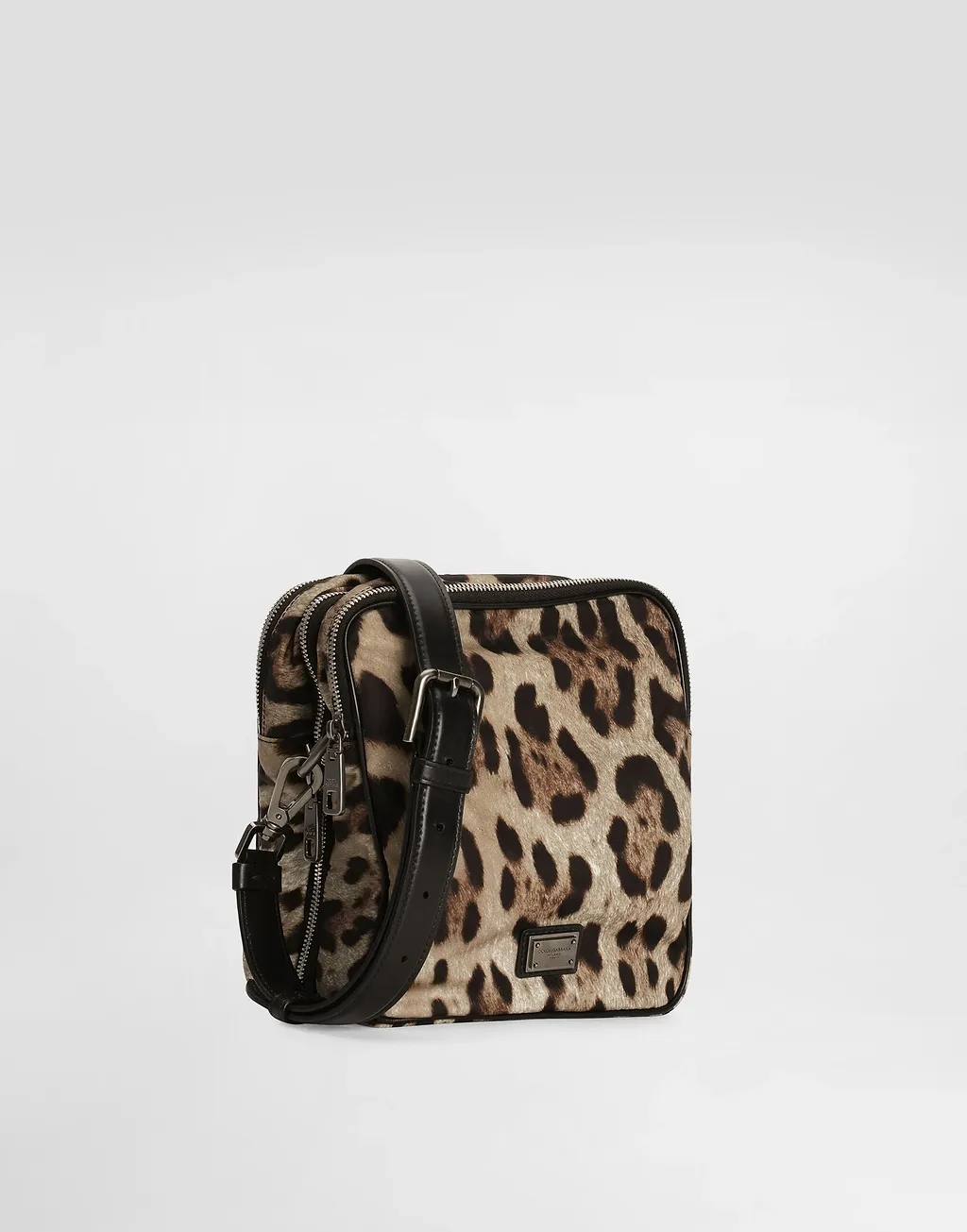 Leopard-Print Shoulder Bag