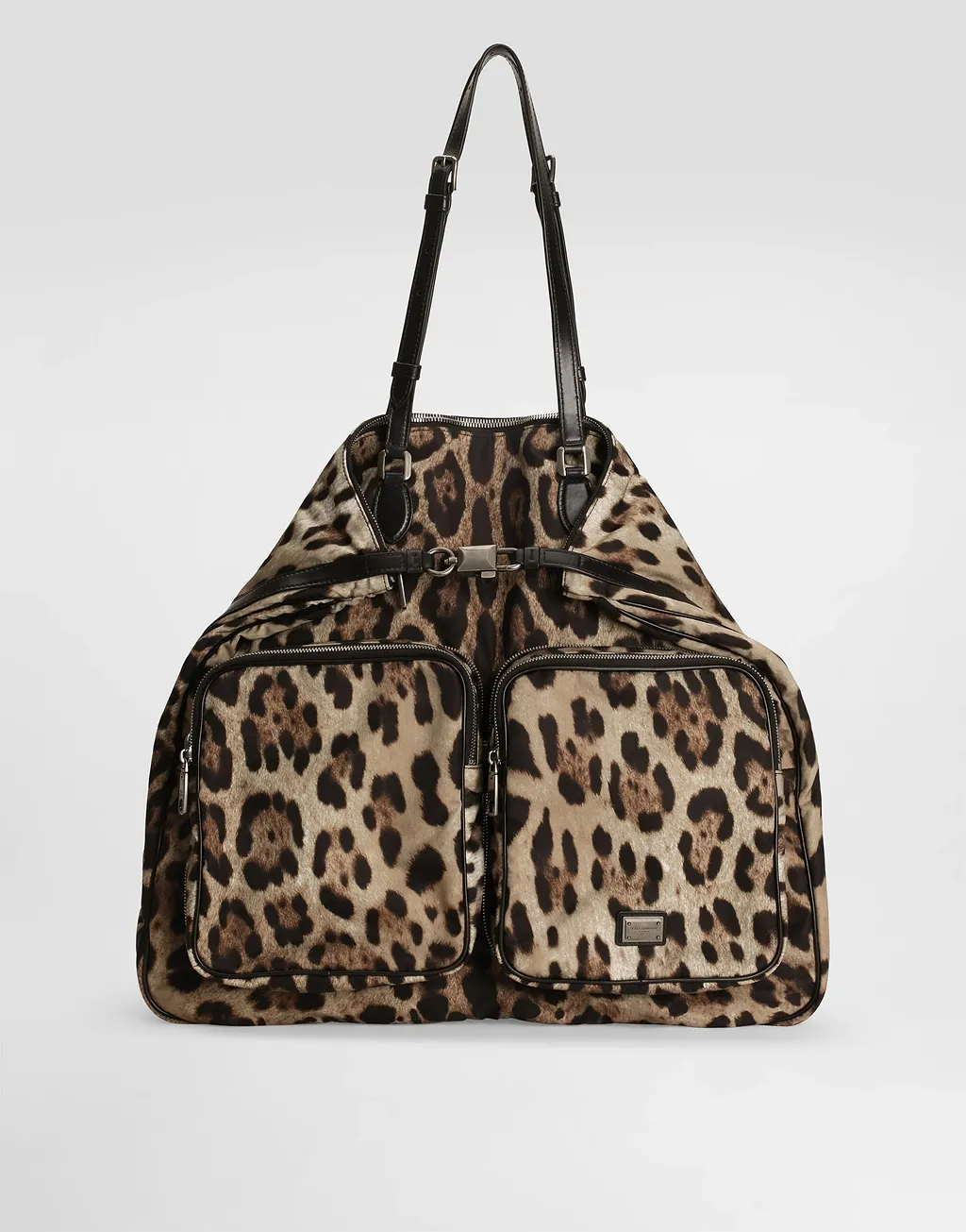 Leopard-Print Shoulder Bag