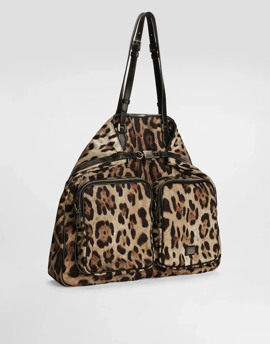 Leopard-Print Shoulder Bag