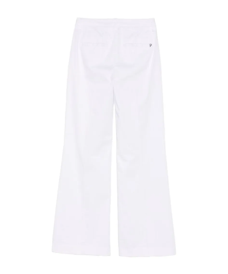 Casual Trousers With Belt Loops