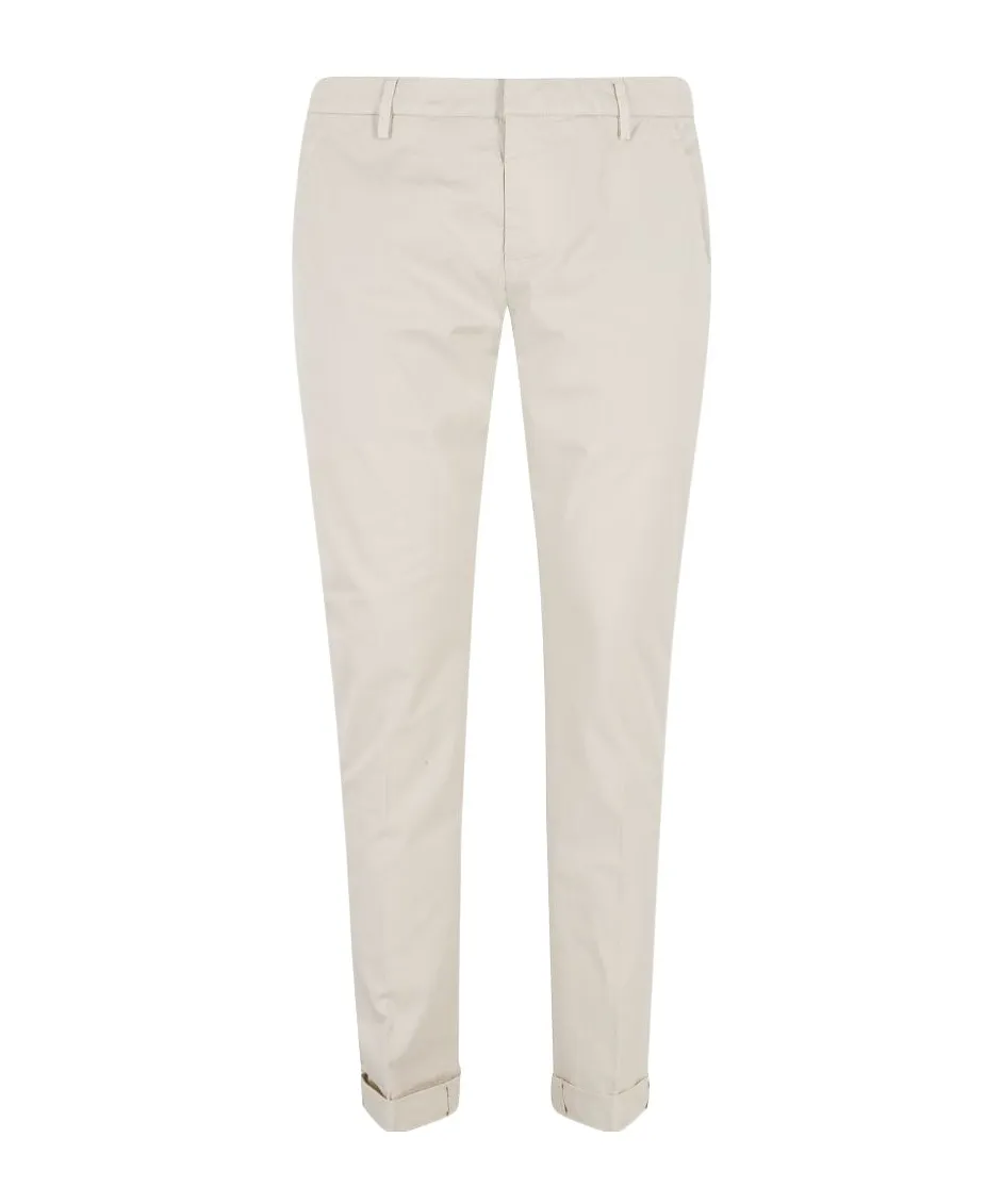 Casual Trousers With Belt Loops
