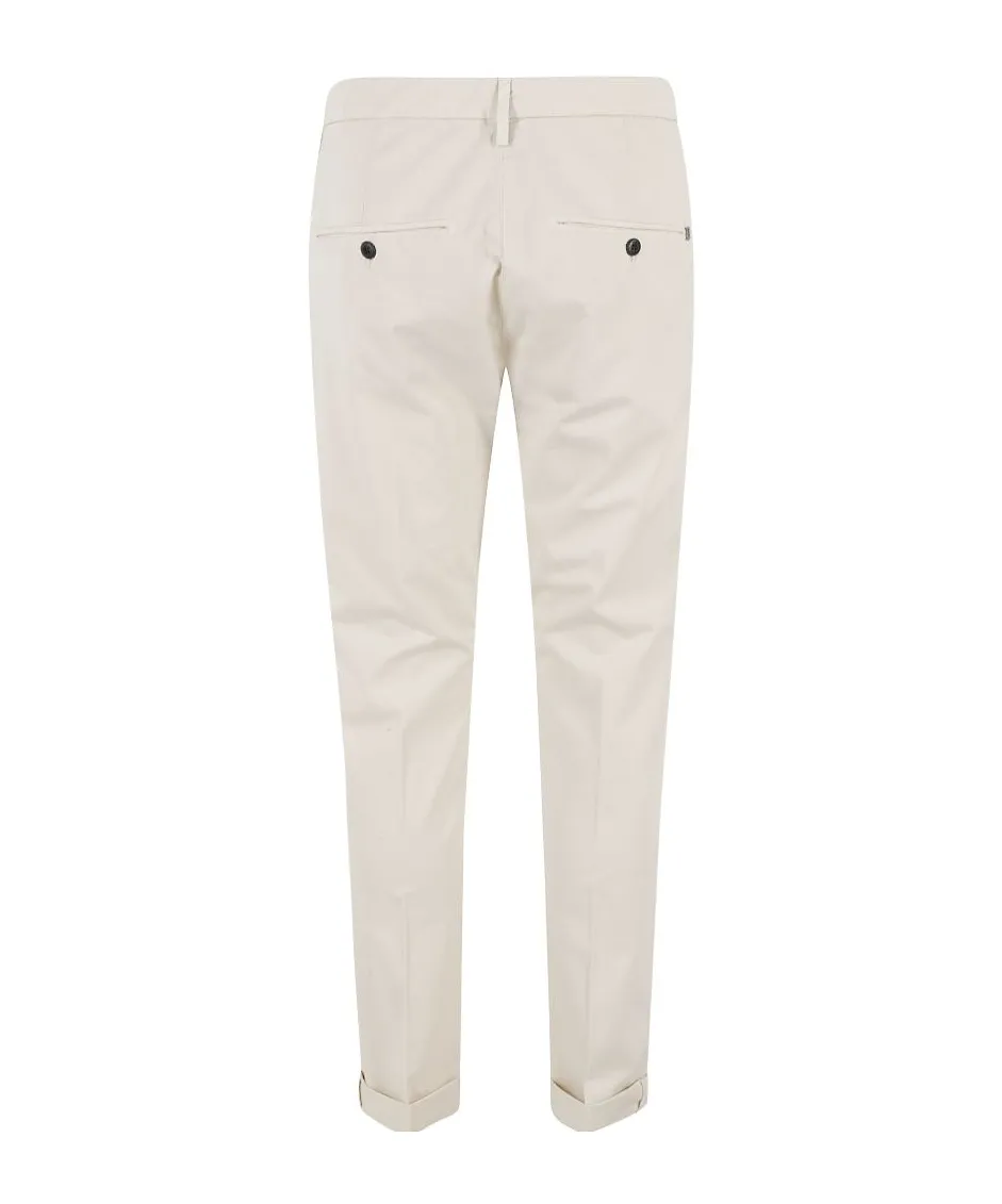 Casual Trousers With Belt Loops