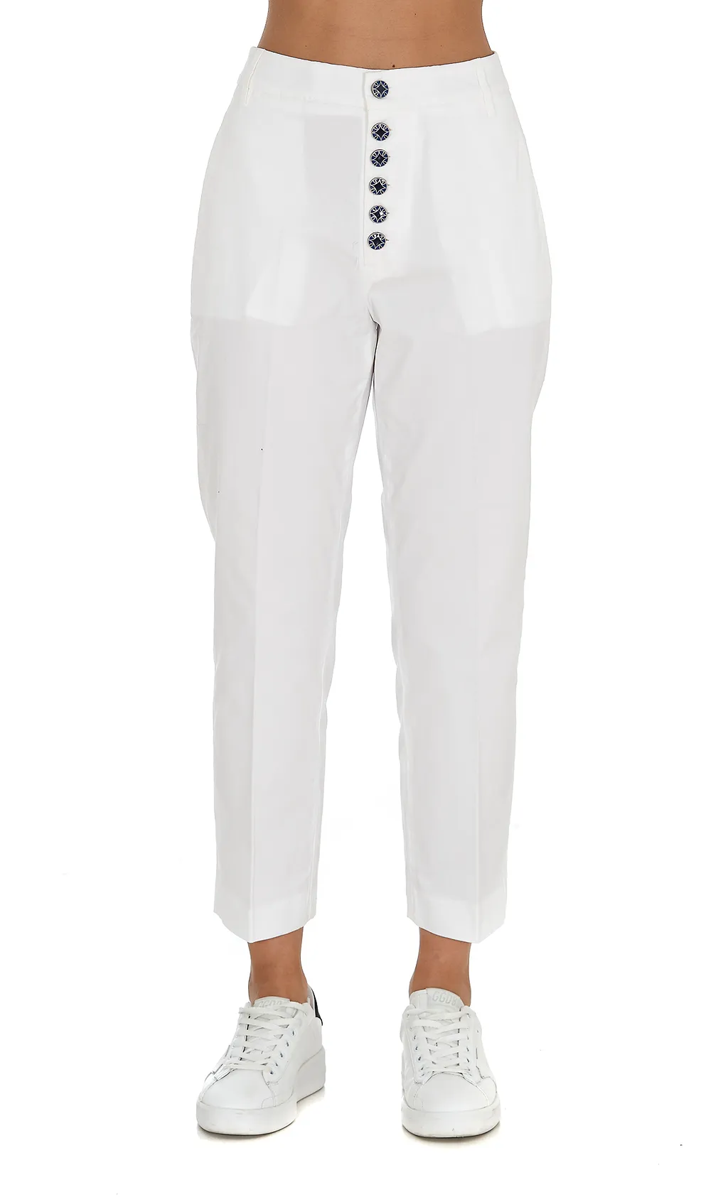 Dondup Cropped Tailored Trousers