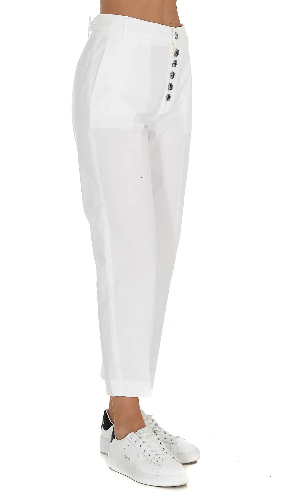 Dondup Cropped Tailored Trousers