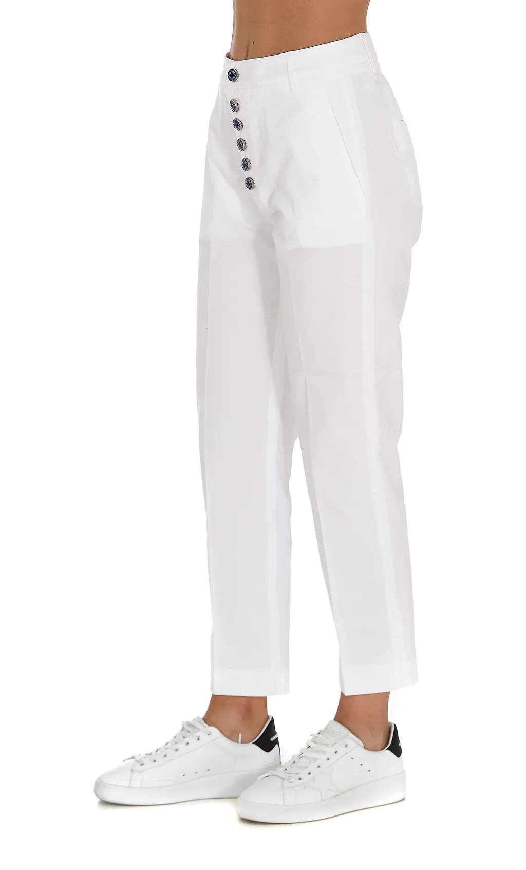 Dondup Cropped Tailored Trousers