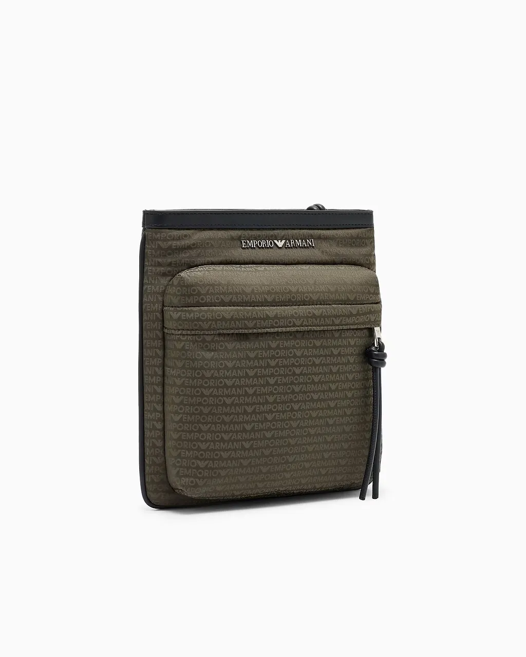 Logo-Pattern Shoulder Bag