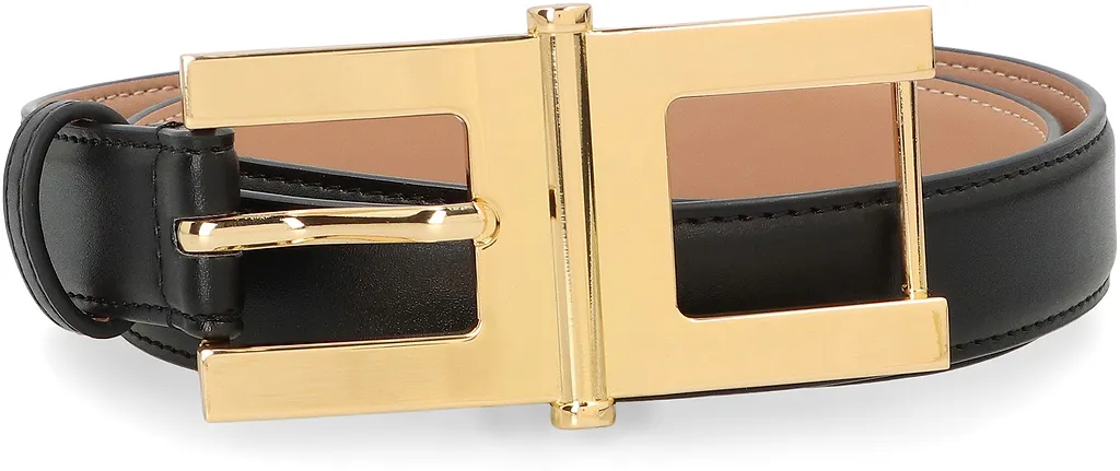 Elisabetta Franchi Logo Buckle Belt
