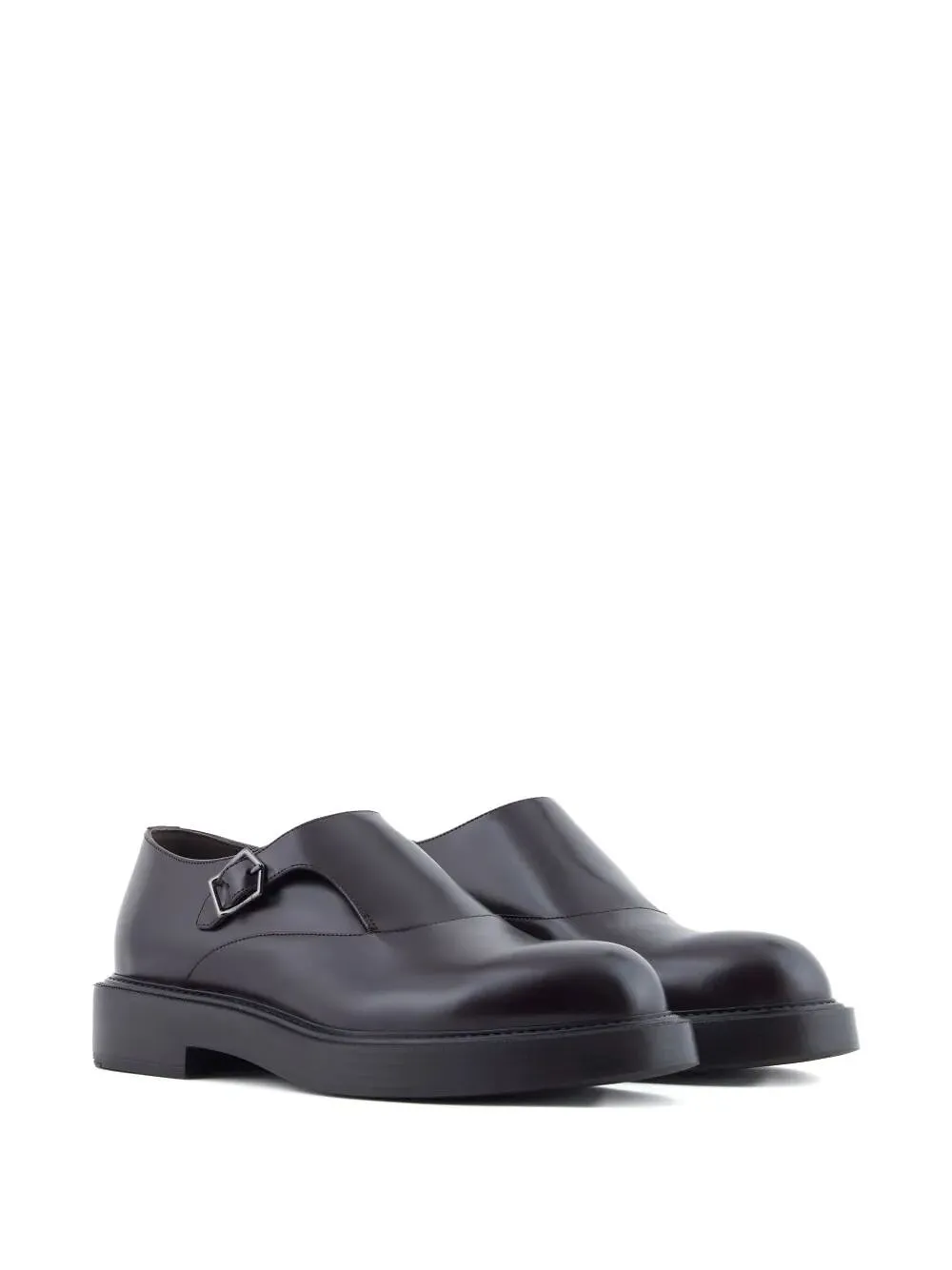 Single-Buckle Monk Shoes