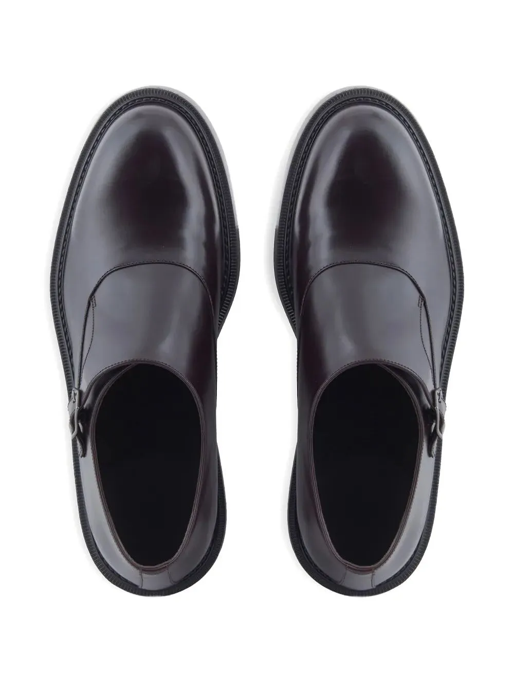 Single-Buckle Monk Shoes