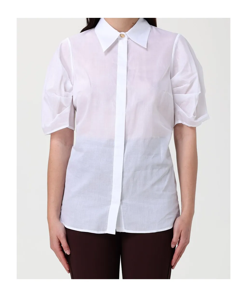 Puff-Sleeve Shirt