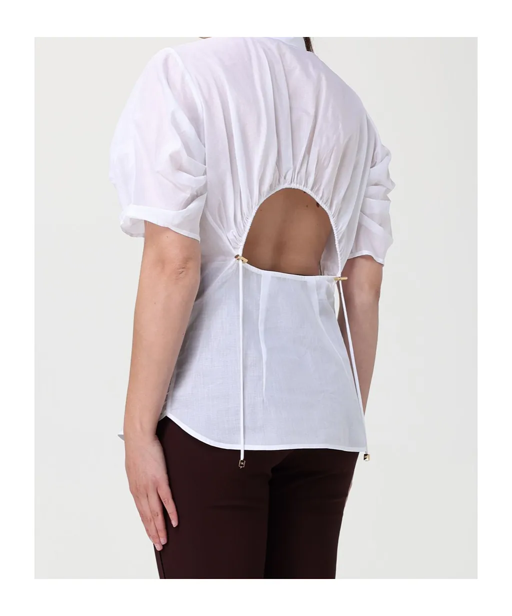 Puff-Sleeve Shirt