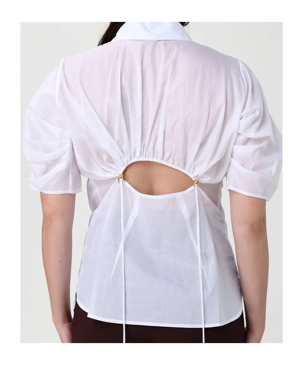 Puff-Sleeve Shirt