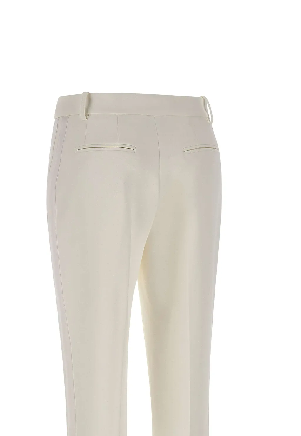 Elisabetta Franchi Side-Slit Cropped Pants