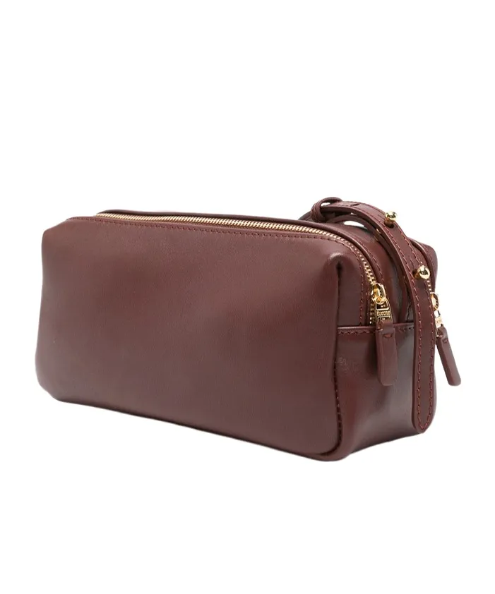 Double-Zip Cross Body Bag