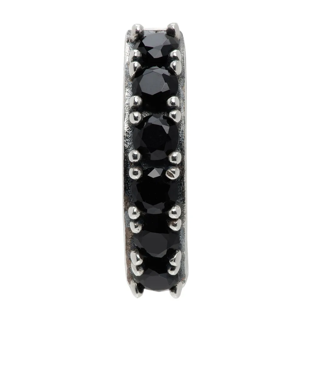 Crystal Hoop Single Earring