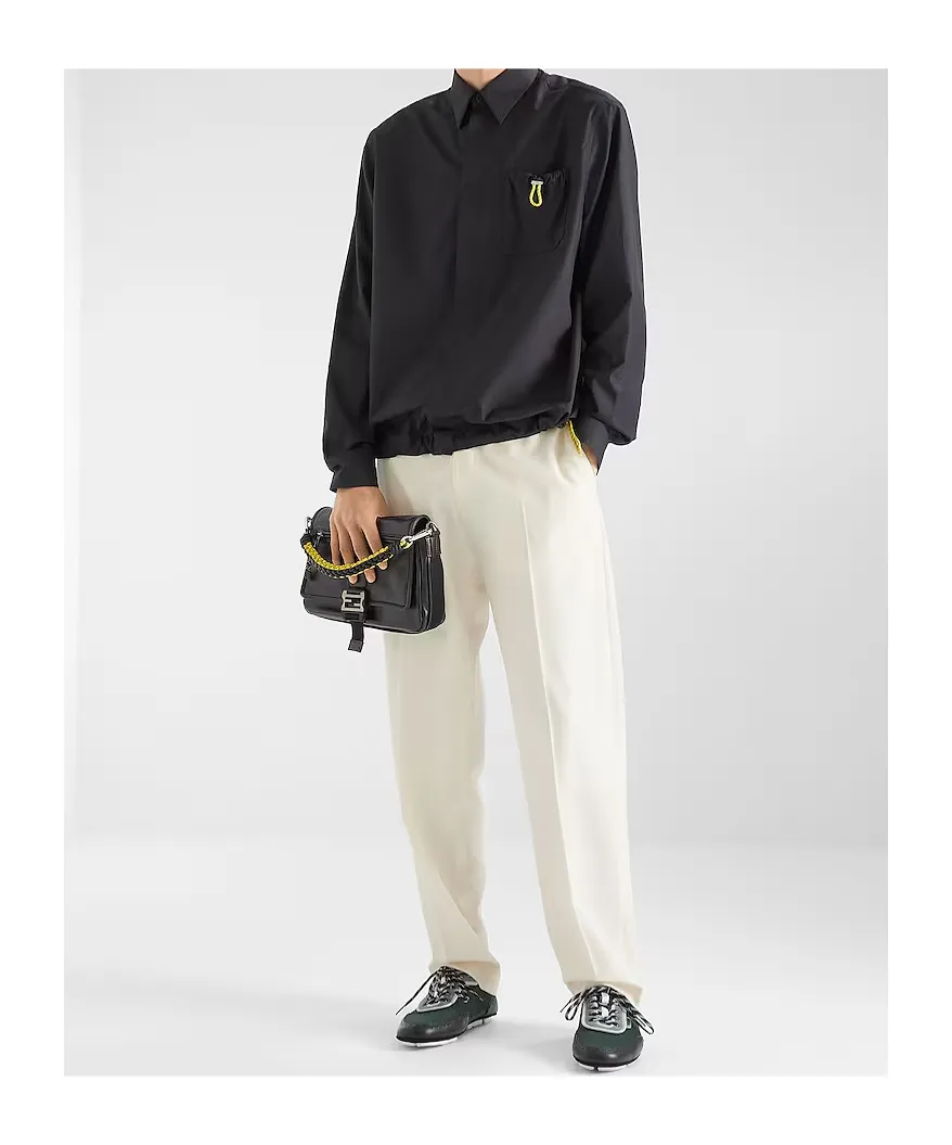 Fendi Flux Buckle Messenger Bag