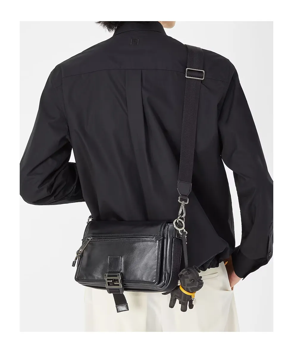 Fendi Flux Buckle Messenger Bag