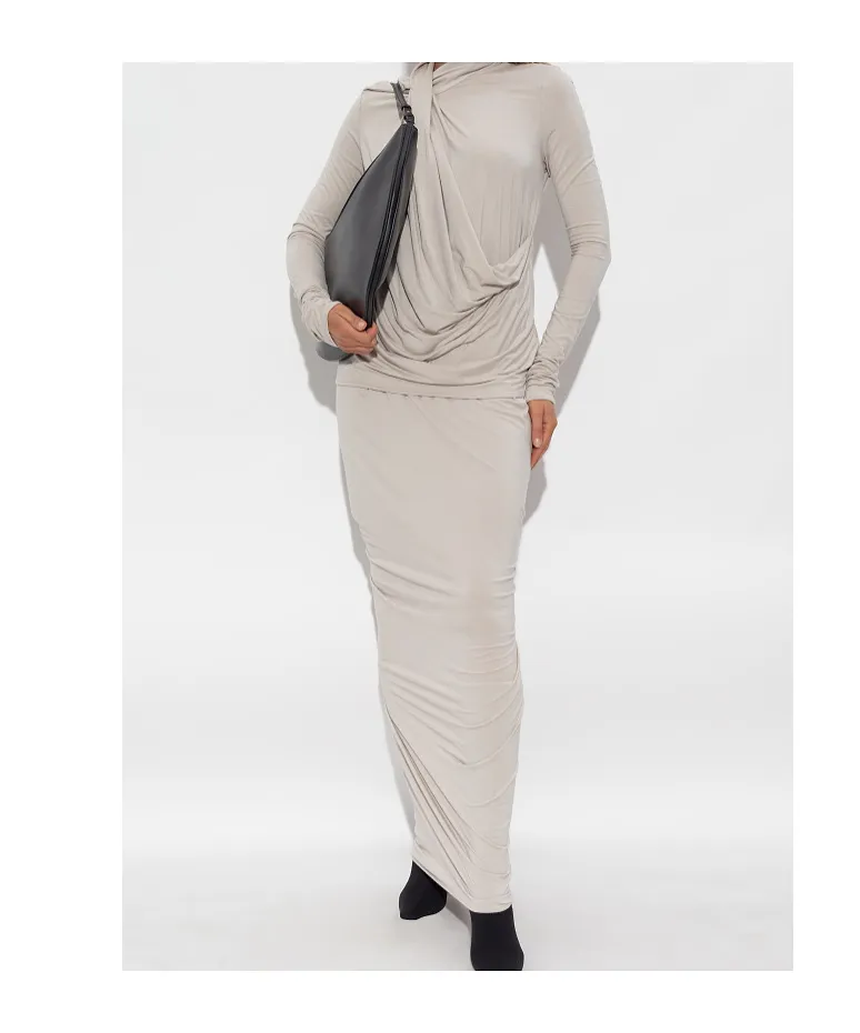 Entire Studios Draped Maxi Skirt