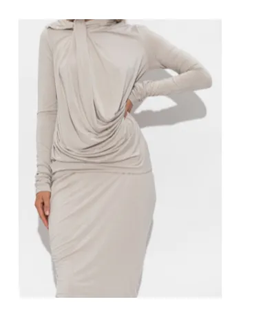 Entire Studios Draped Maxi Skirt