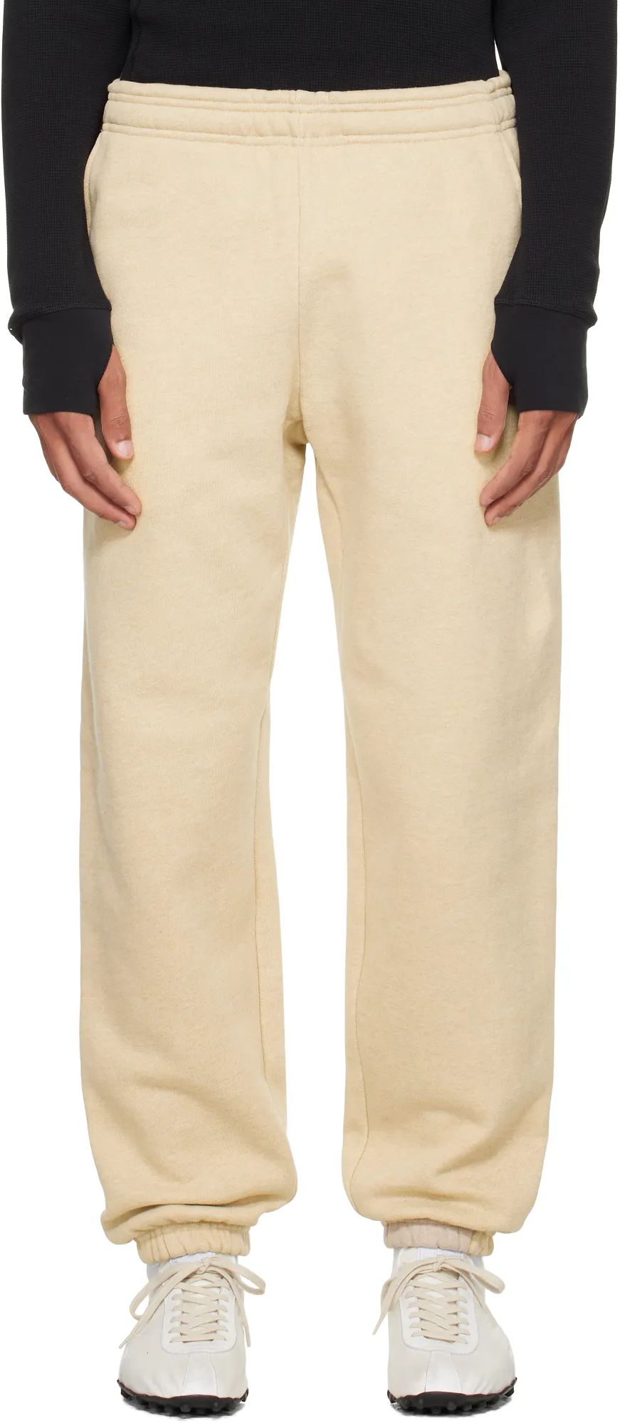 Entire Studios Beige Heavy Sweatpants