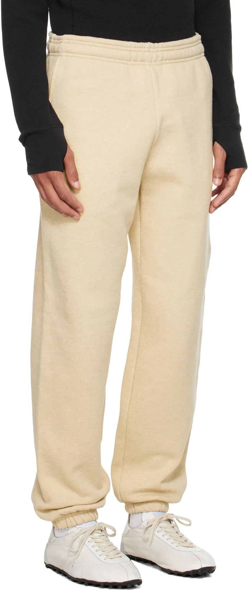 Entire Studios Beige Heavy Sweatpants