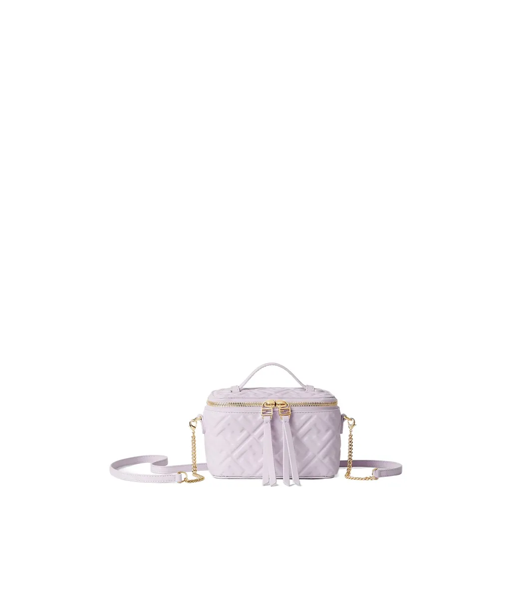 Quilted-Design Shoulder Bag