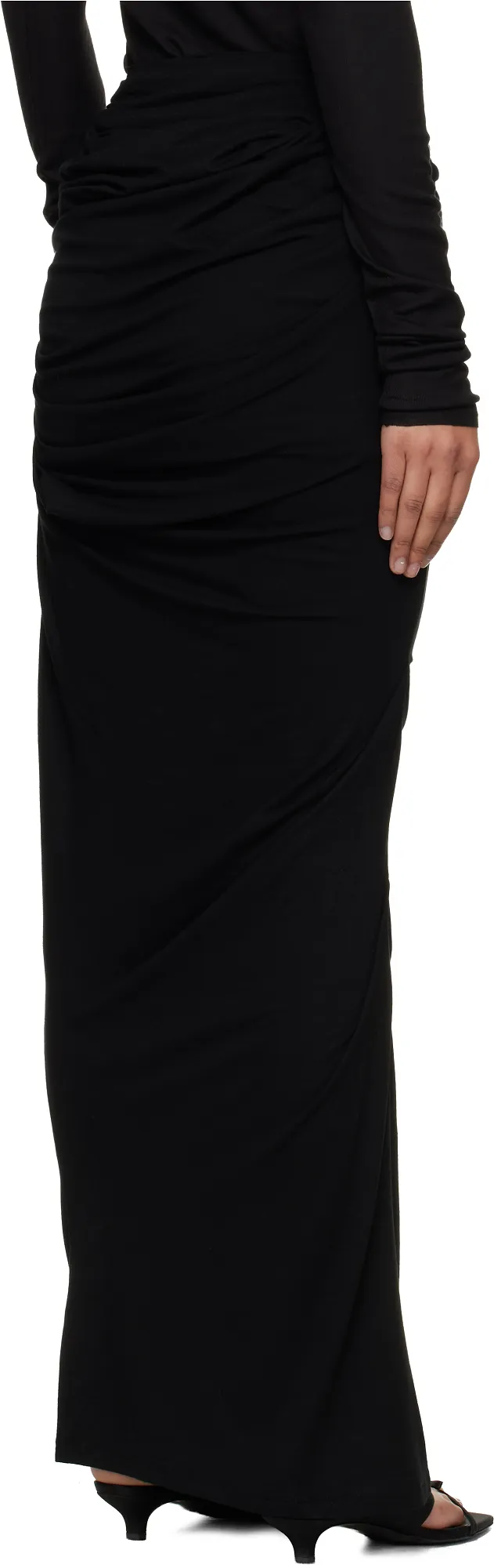 Entire Studios Draped Maxi Dress