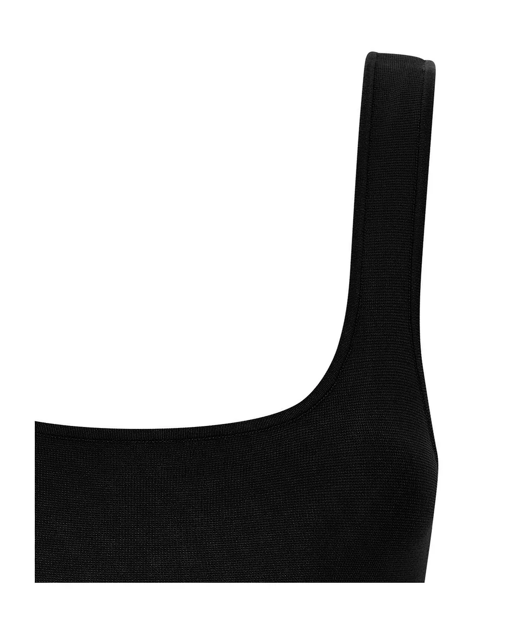 Entire Studios Fitted Square-Neck Top