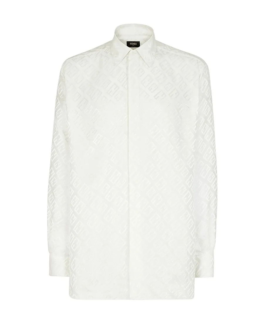 White Silk Shirt
