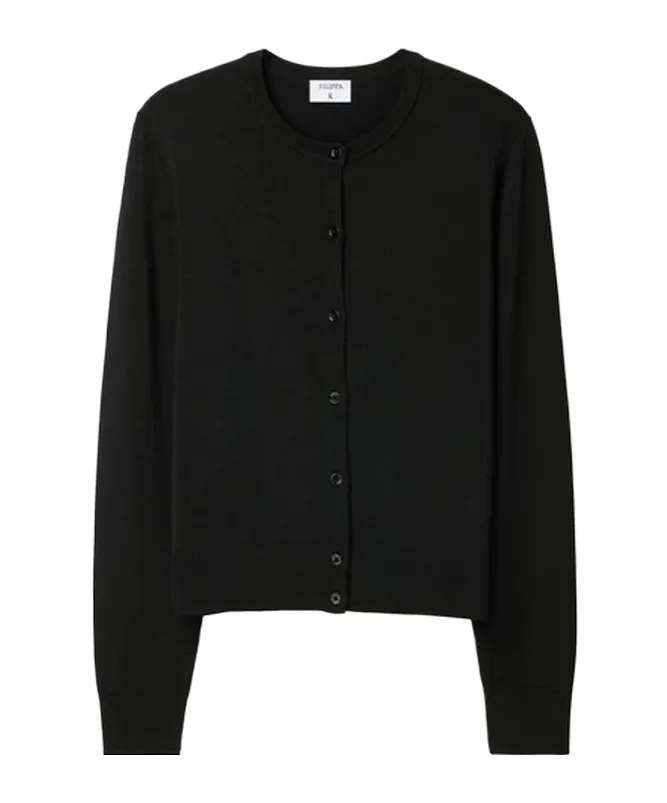 Filippa K Glossy Buttoned Cardigan