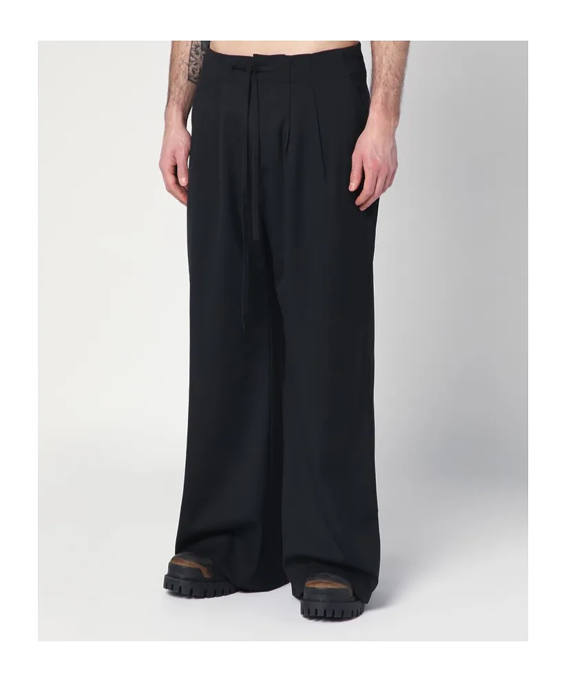 Entire Studios Pleated Wide-Leg Pants