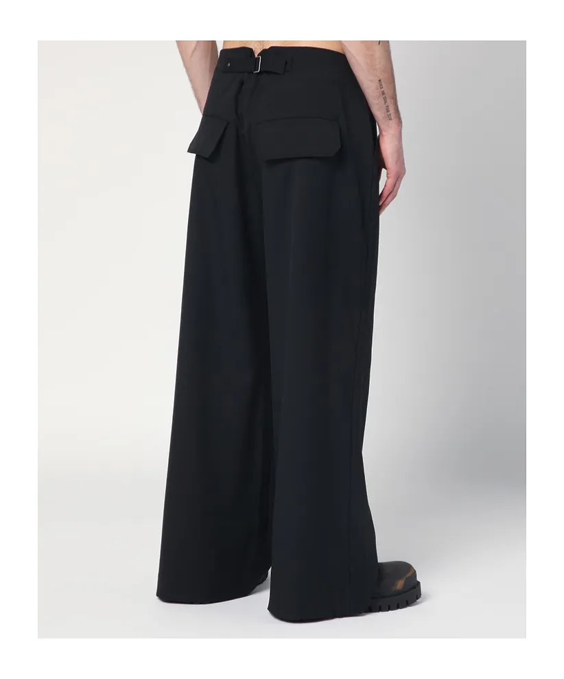 Entire Studios Pleated Wide-Leg Pants