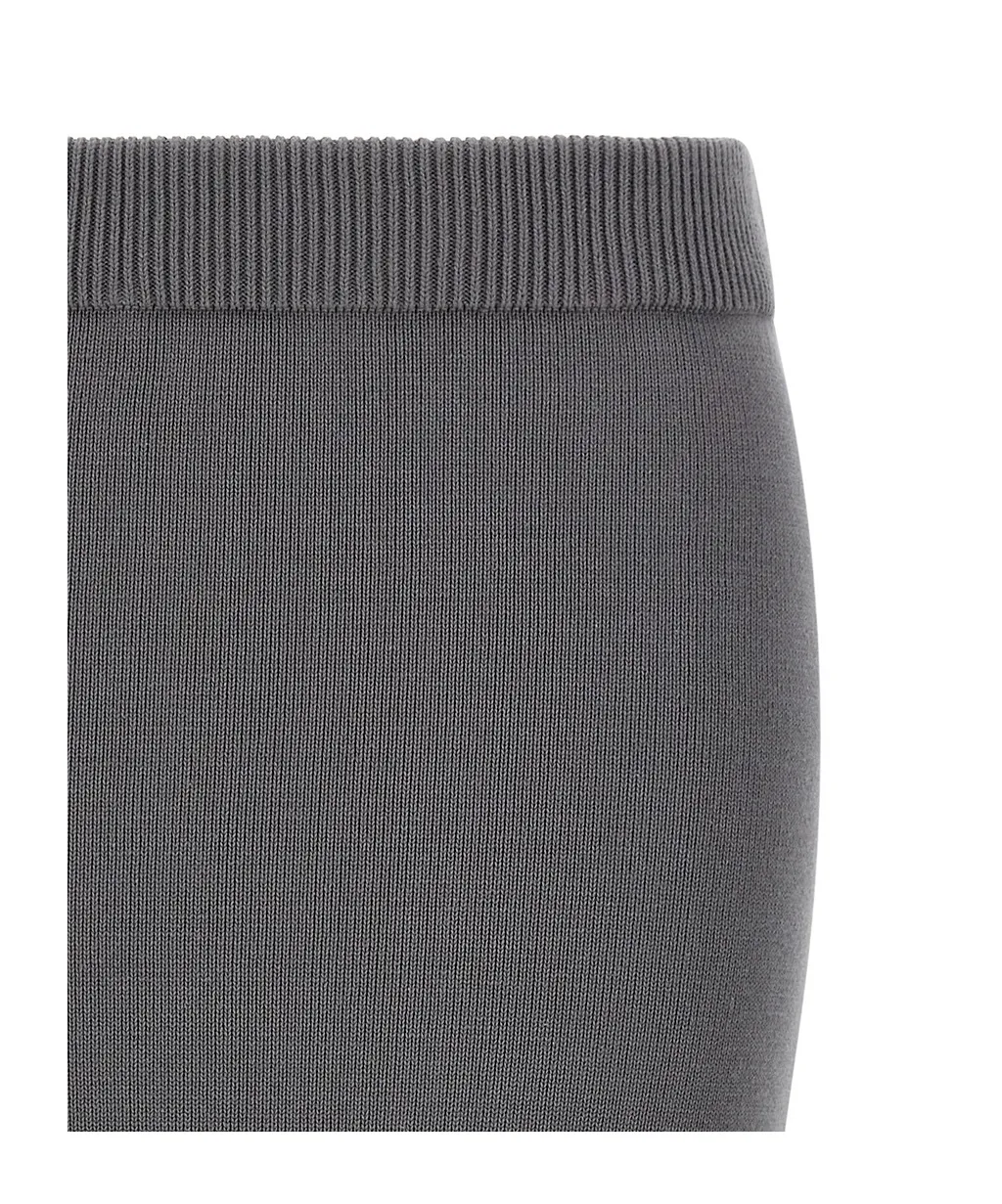 Entire Studios Fitted Knitted Skirt