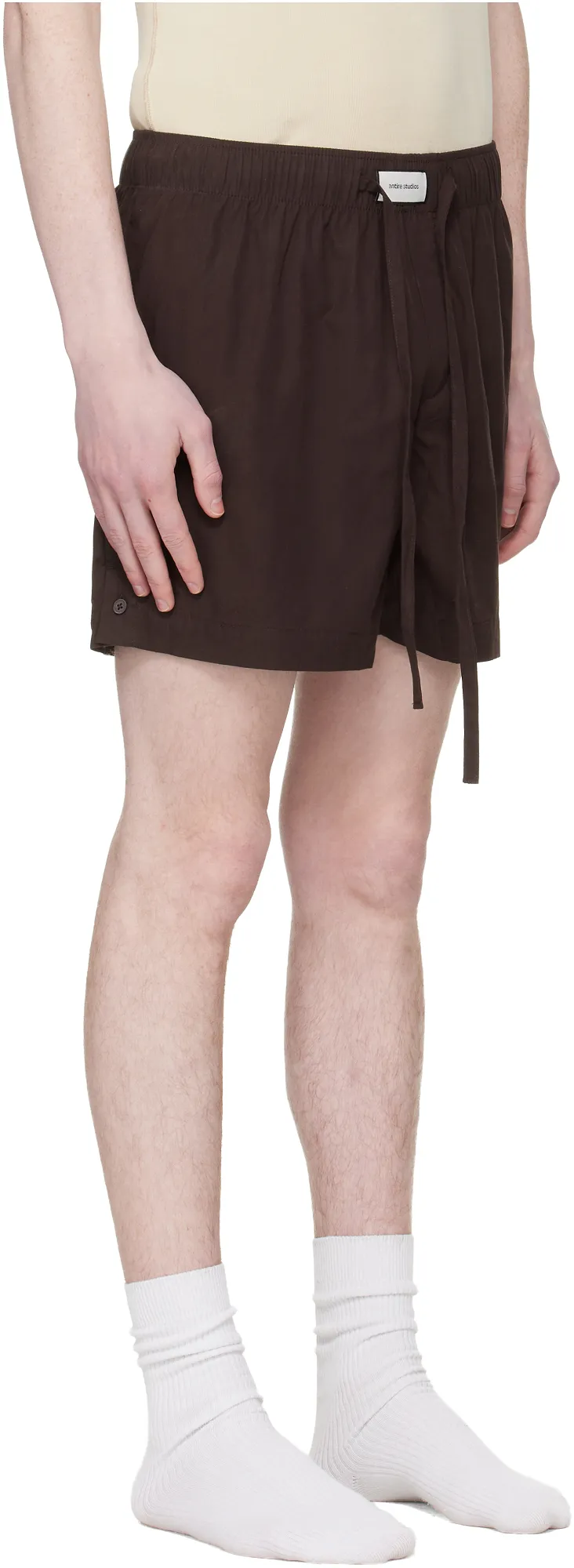 Entire Studios Logo Drawstring Shorts