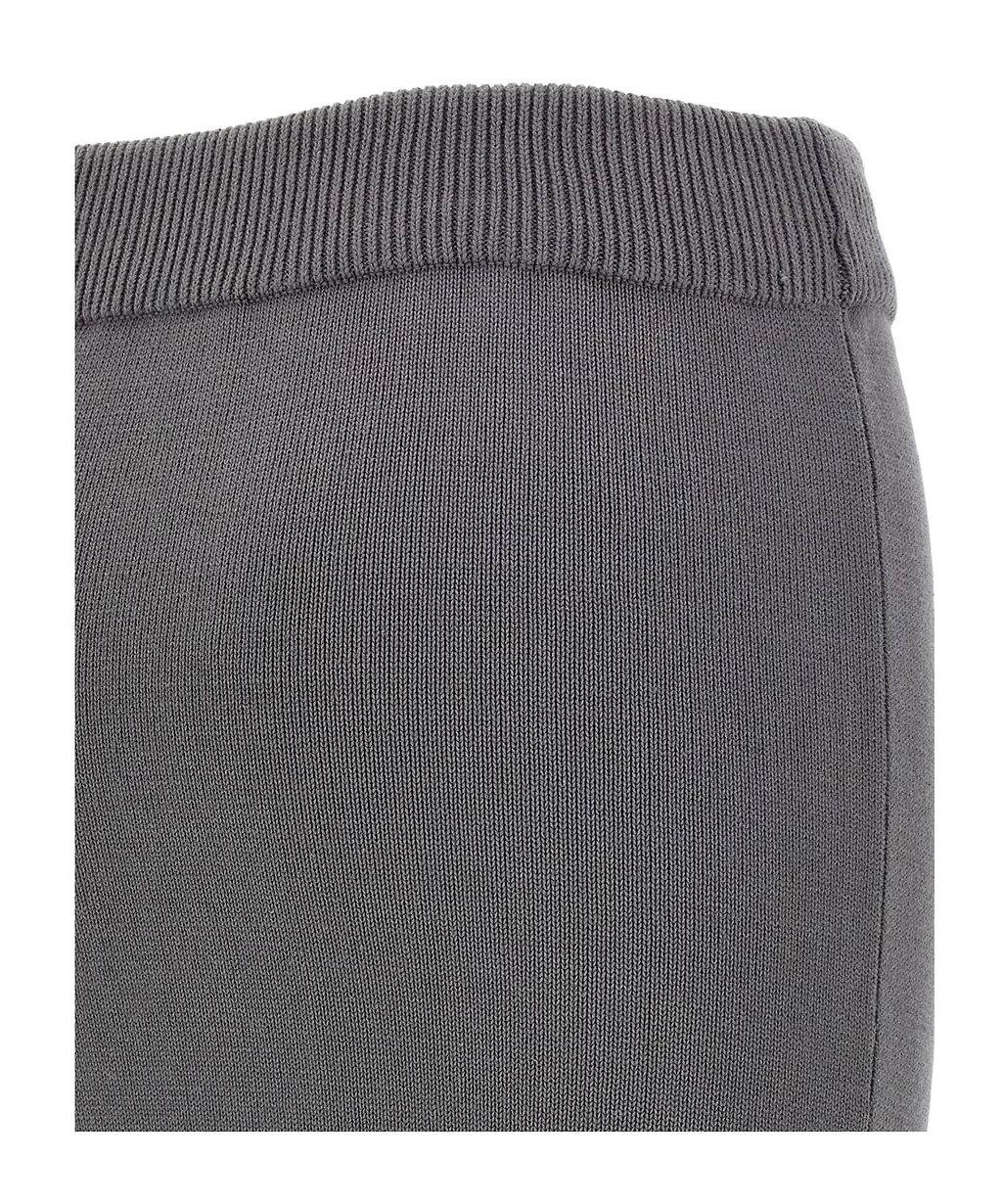 Entire Studios Fitted Knitted Skirt