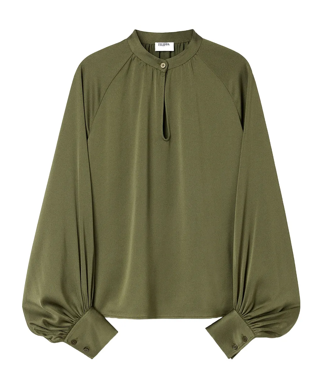 Stand Collar Blouse