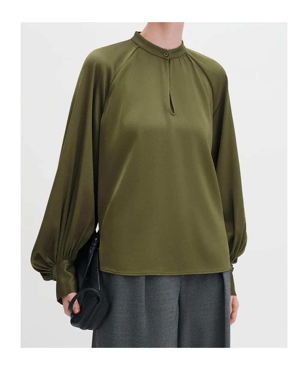 Stand Collar Blouse