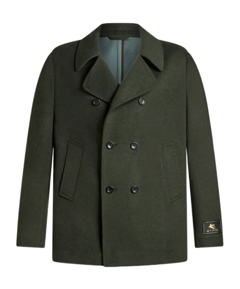Wool And Cashmere Peacoat
