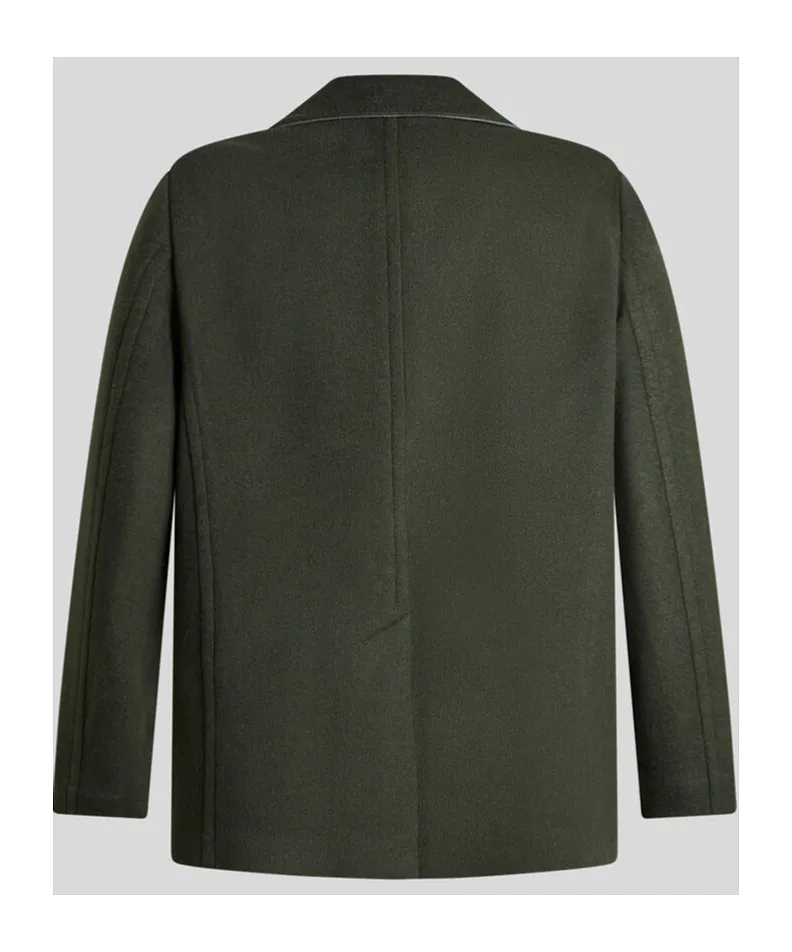 Wool And Cashmere Peacoat
