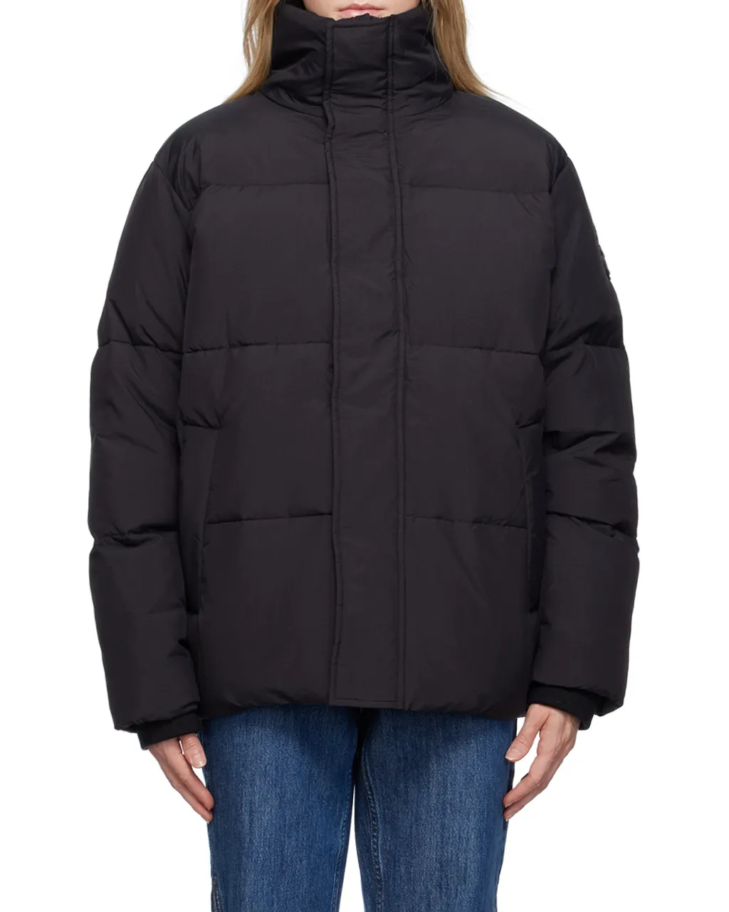 Etudes Polaris Logo-Patch High-Neck Padded Jacket