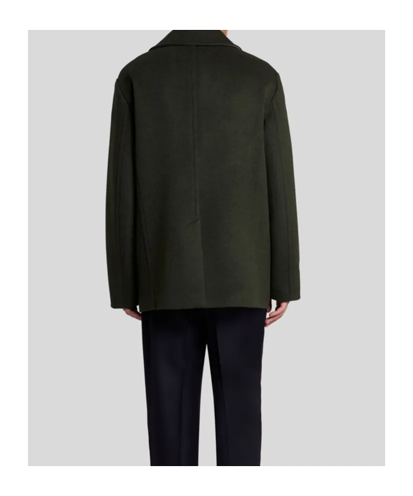 Wool And Cashmere Peacoat