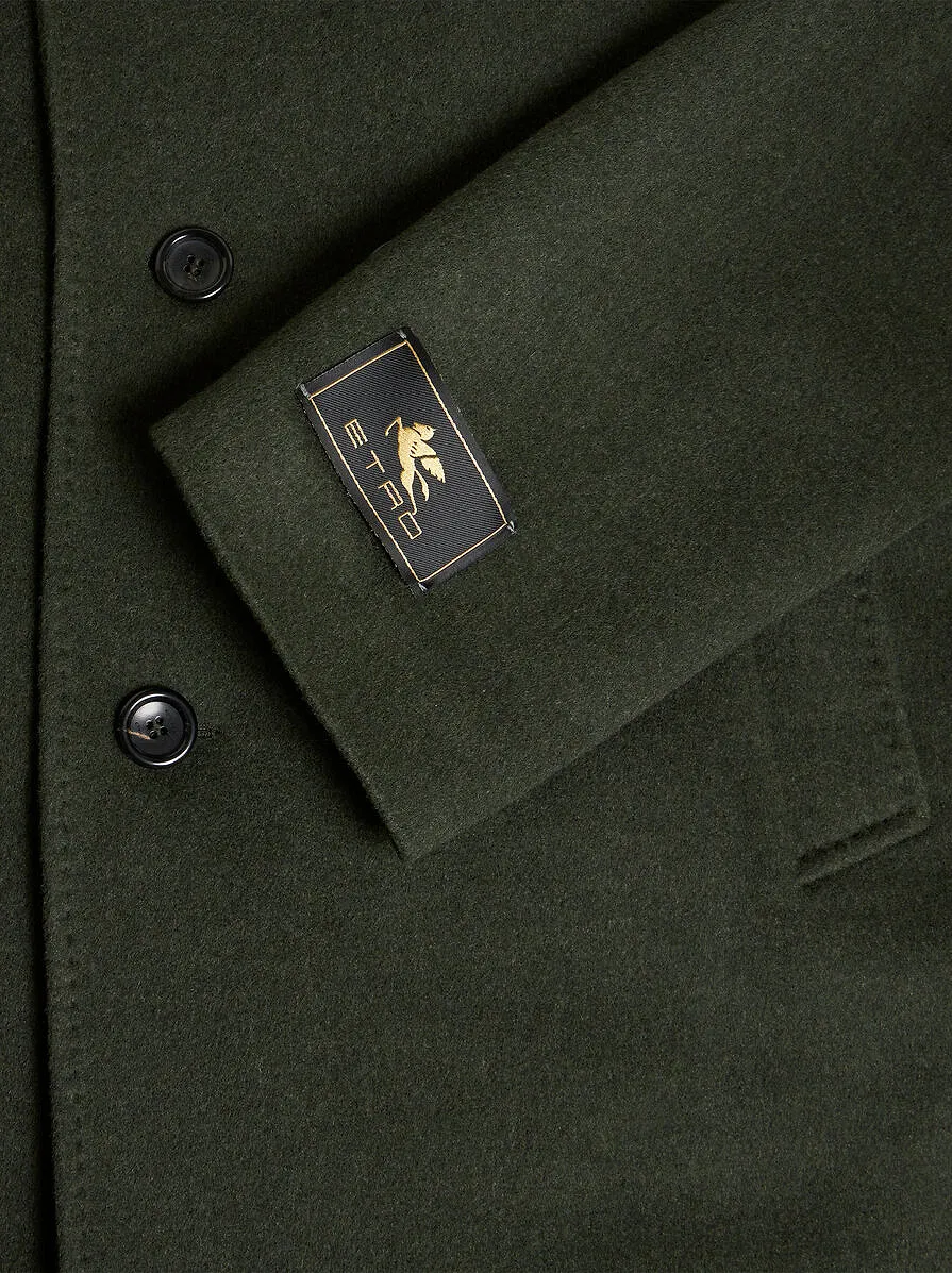 Wool And Cashmere Peacoat